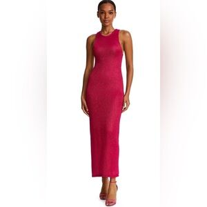 House of Harlow Knit Sequin Midi Dress